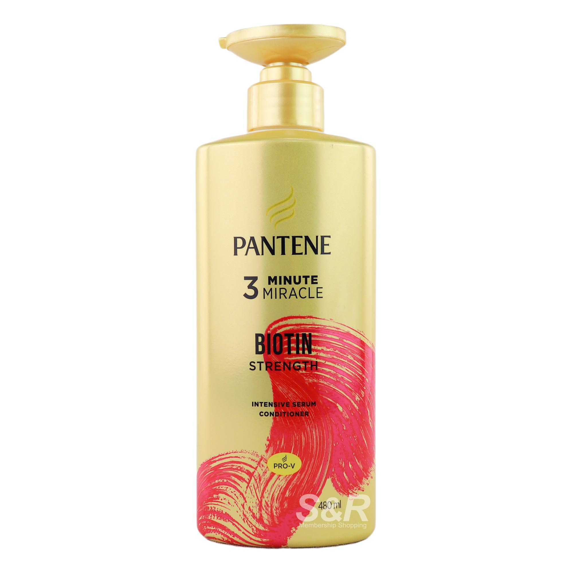 Pantene 3 Minute Miracle Biotin Strength Conditioner 480mL Pantene 3 Minute Miracle Biotin Strength Conditioner 480mL